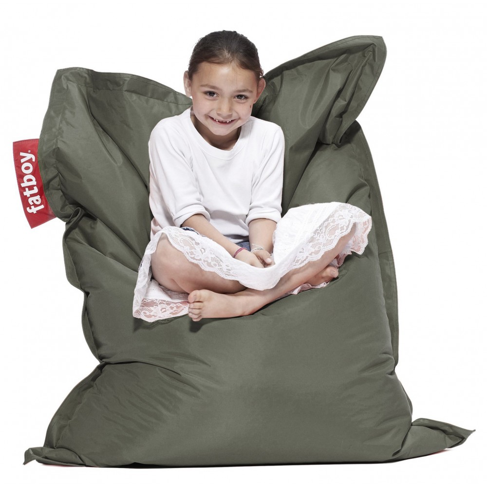 Pouf Original junior vert olive Fatboy