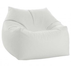 Pouf confort Soul blanc
