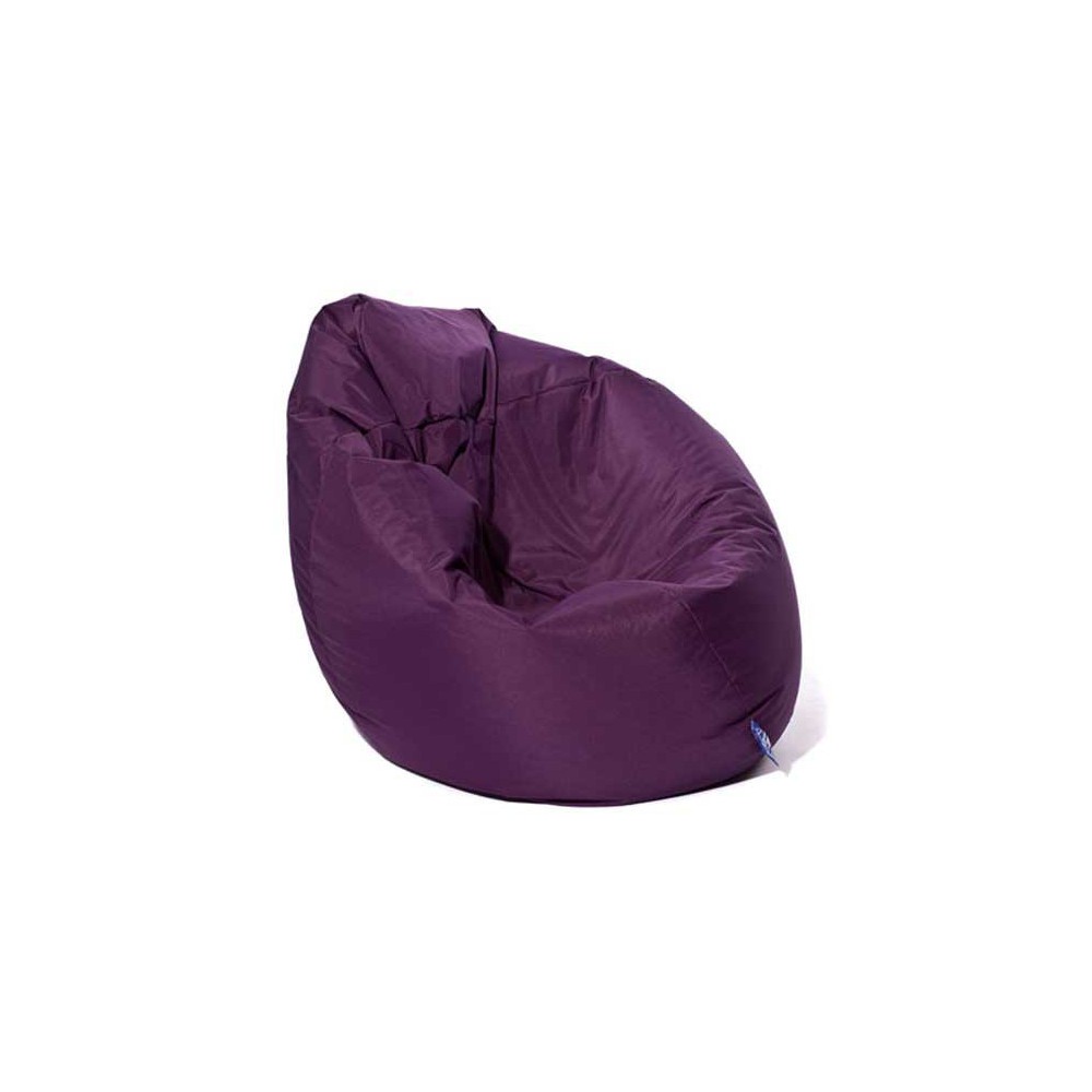 Pouf poire violet Scuba XXL