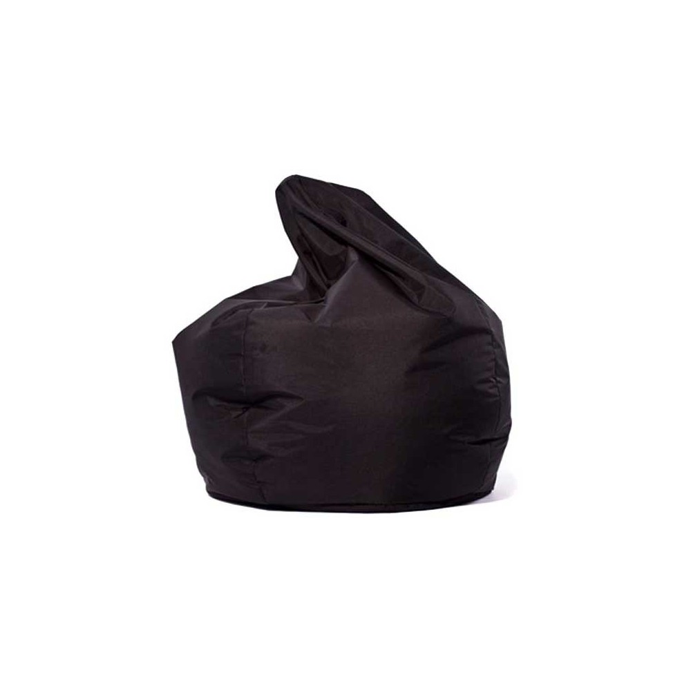 Pouf poire noir