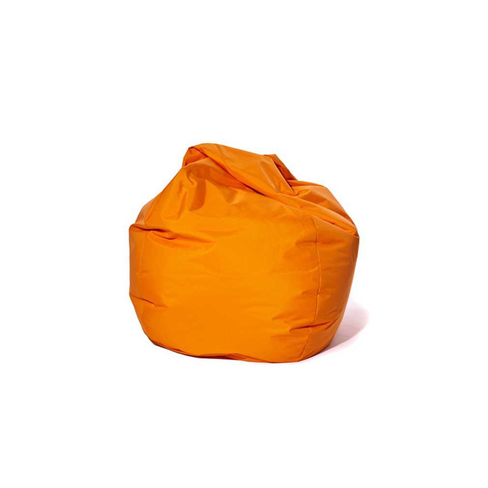 Pouf poire orange 