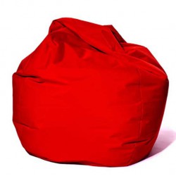 Pouf rouge Scuba XXL