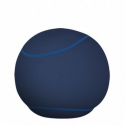 Pouf rond bleu foncé - The Bool
