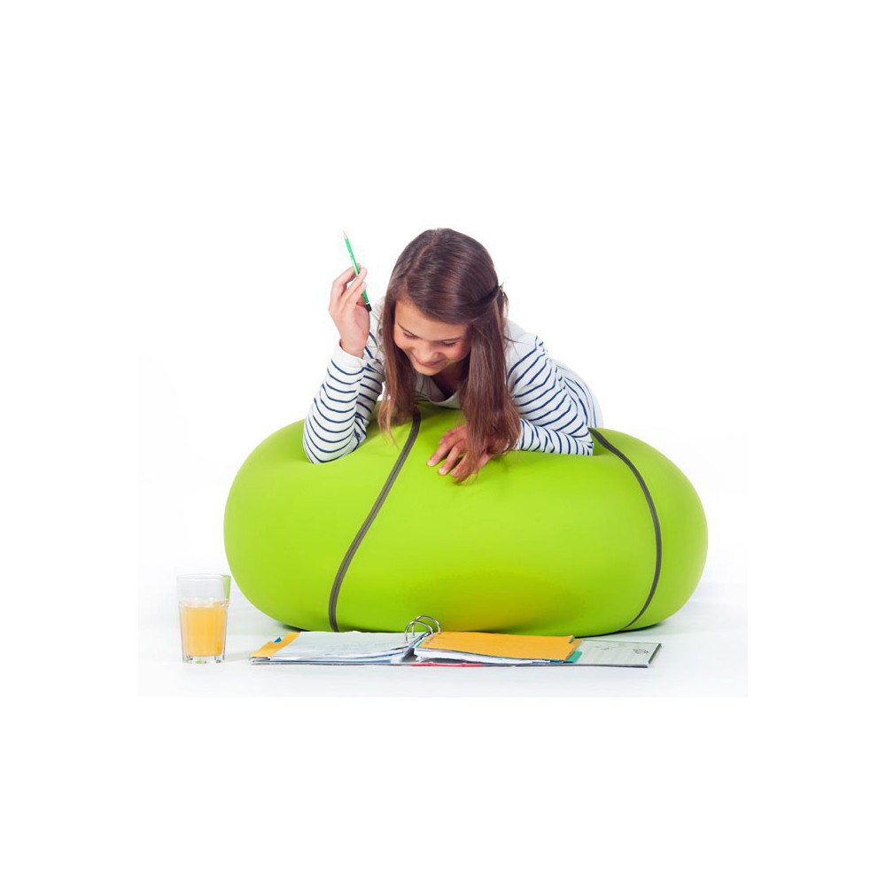 Pouf rond vert Pouf rond vert