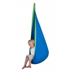 Hamac nid bleu à suspendre pour enfant – En vente sur Pouf-Design