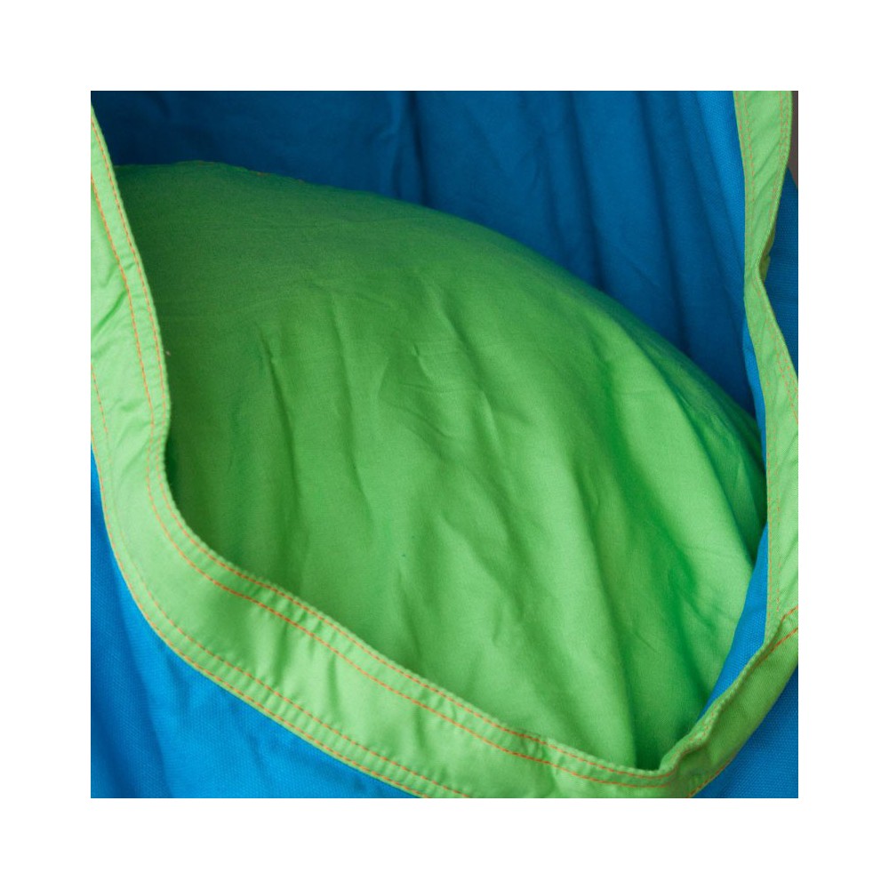 Hamac Camping ENO SimpleNest – Bleu Marine Et Vert – Occasion