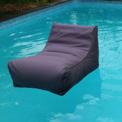 Fauteuil piscine gris