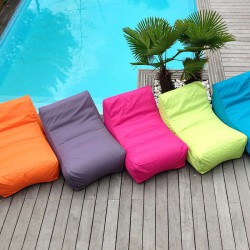 Pouf fauteuil piscine