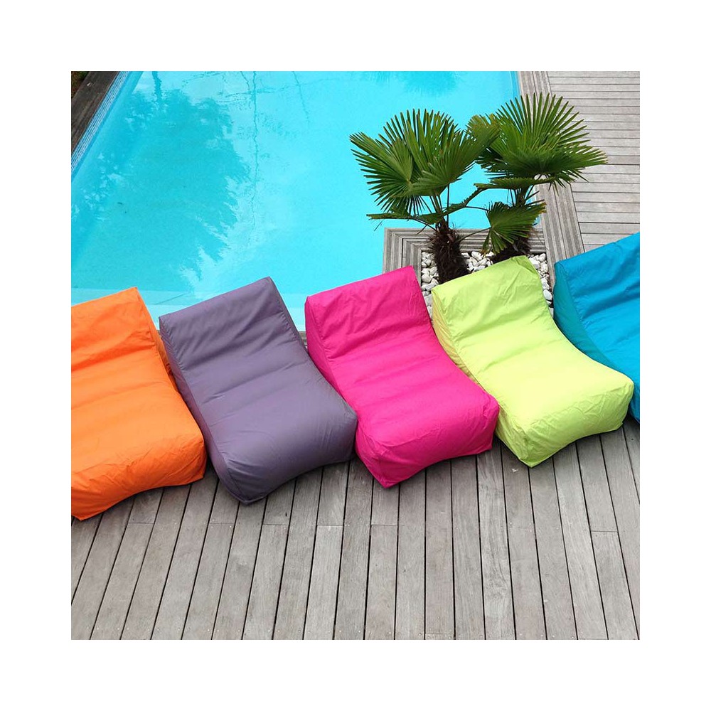 Pouf fauteuil pour piscine vert anis Vente sur PoufDesign