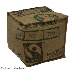 Pouf lilokawa jute
