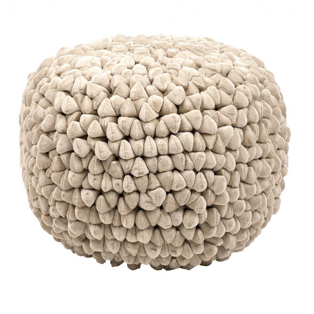 Pouf beige