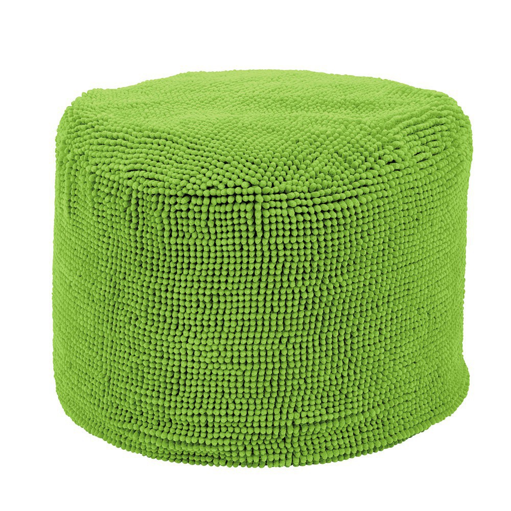 Pouf rond vert tiseco Pouf rond vert tiseco