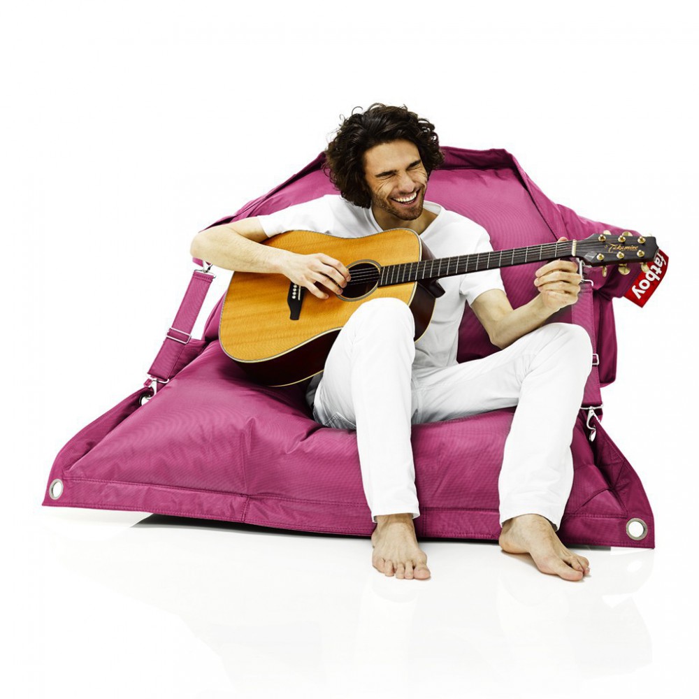 Pouf extérieur rose fushia fatboy Pouf extérieur rose fushia fatboy