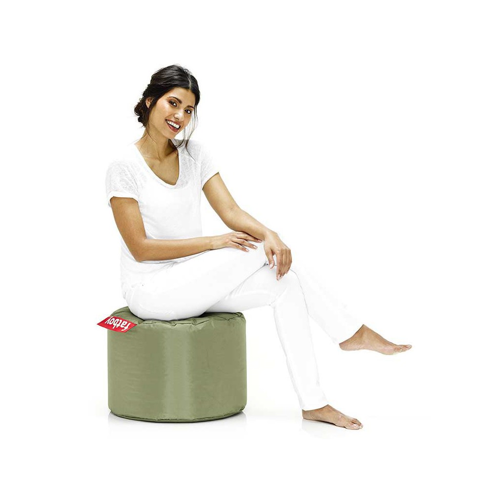 Pouf rond vert olive Fatboy Pouf rond vert olive Fatboy