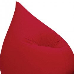 Pouf rouge confort