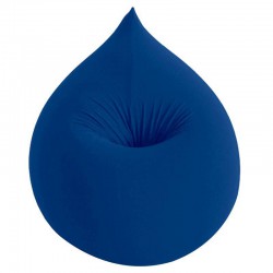 Pouf bleu design