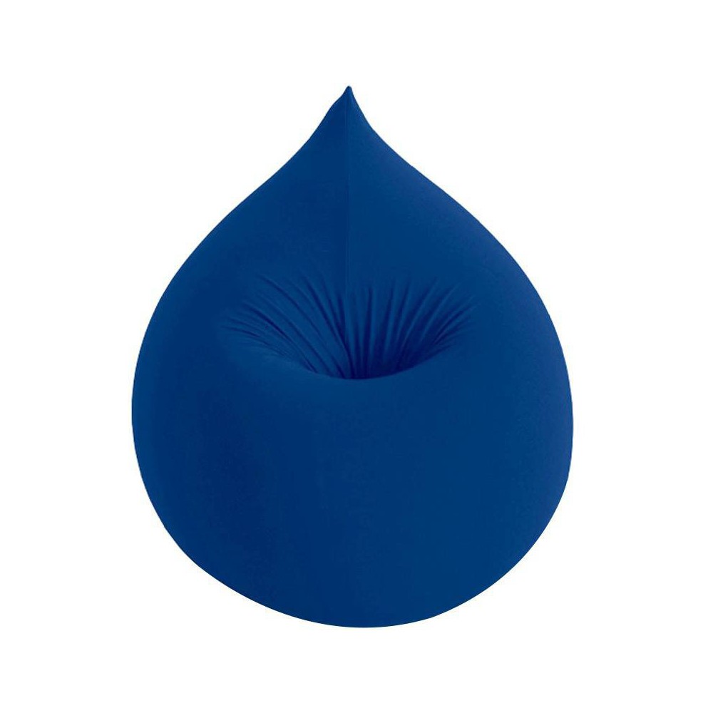 Pouf bleu design