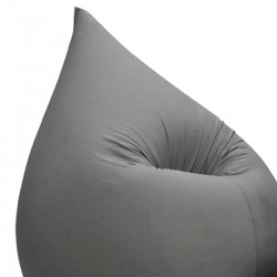 Pouf ergonomique gris foncé