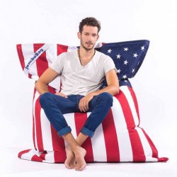 Pouf géant usa