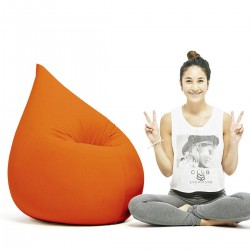 Pouf poire terapy orange