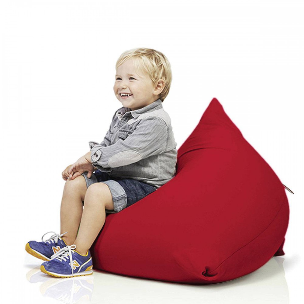 Pouf pyramide rouge Pouf pyramide rouge