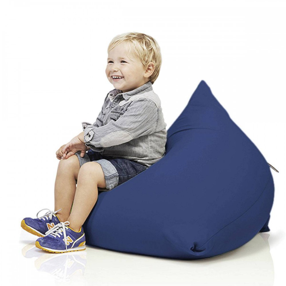 Pouf berlingot bleu enfant - Sydney Terapy