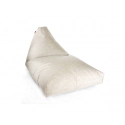 Pouf beige allongé