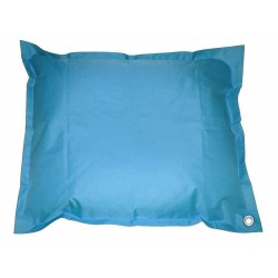 pouf de piscine bleu