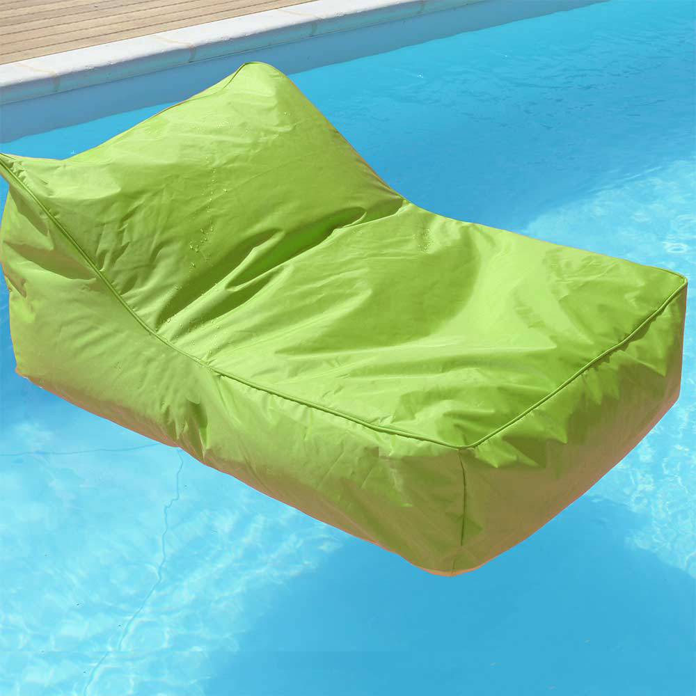Pouf fauteuil piscine vert anis Pouf fauteuil piscine vert anis