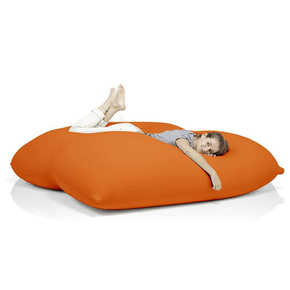 Pouf orange géant Pouf orange géant