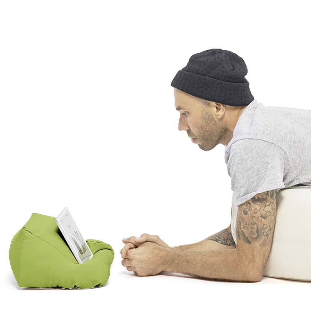Coussin pour tablette vert Coussin pour tablette vert