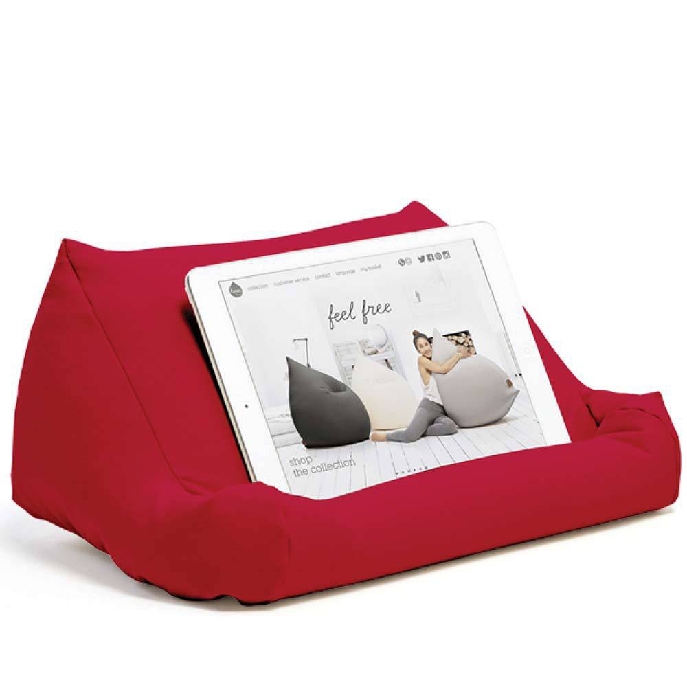 Support tablette coussin rouge Support tablette coussin rouge