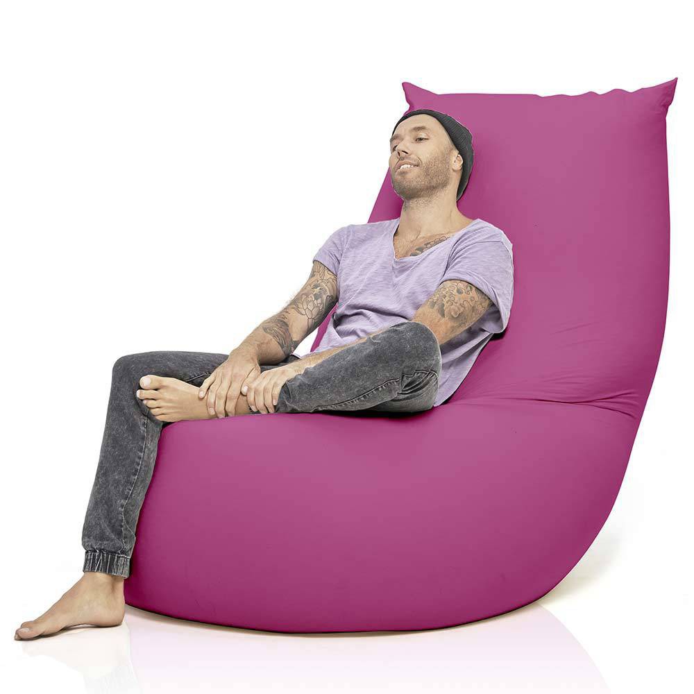 Pouf rose de salon Pouf rose de salon