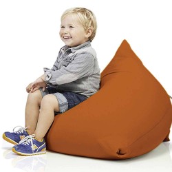 Pouf pour enfant orange