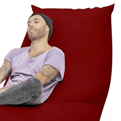 pouf bordeaux