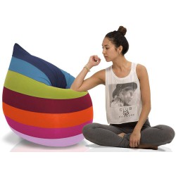 Pouf terapy multicolore