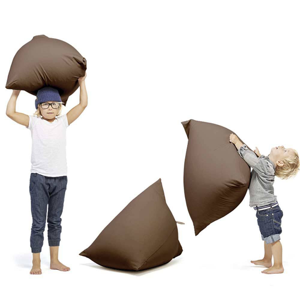 Pouf marron enfant Pouf marron enfant