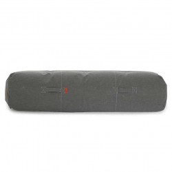 pouf coussin de sol gris