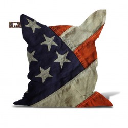 Pouf drapeau Américain