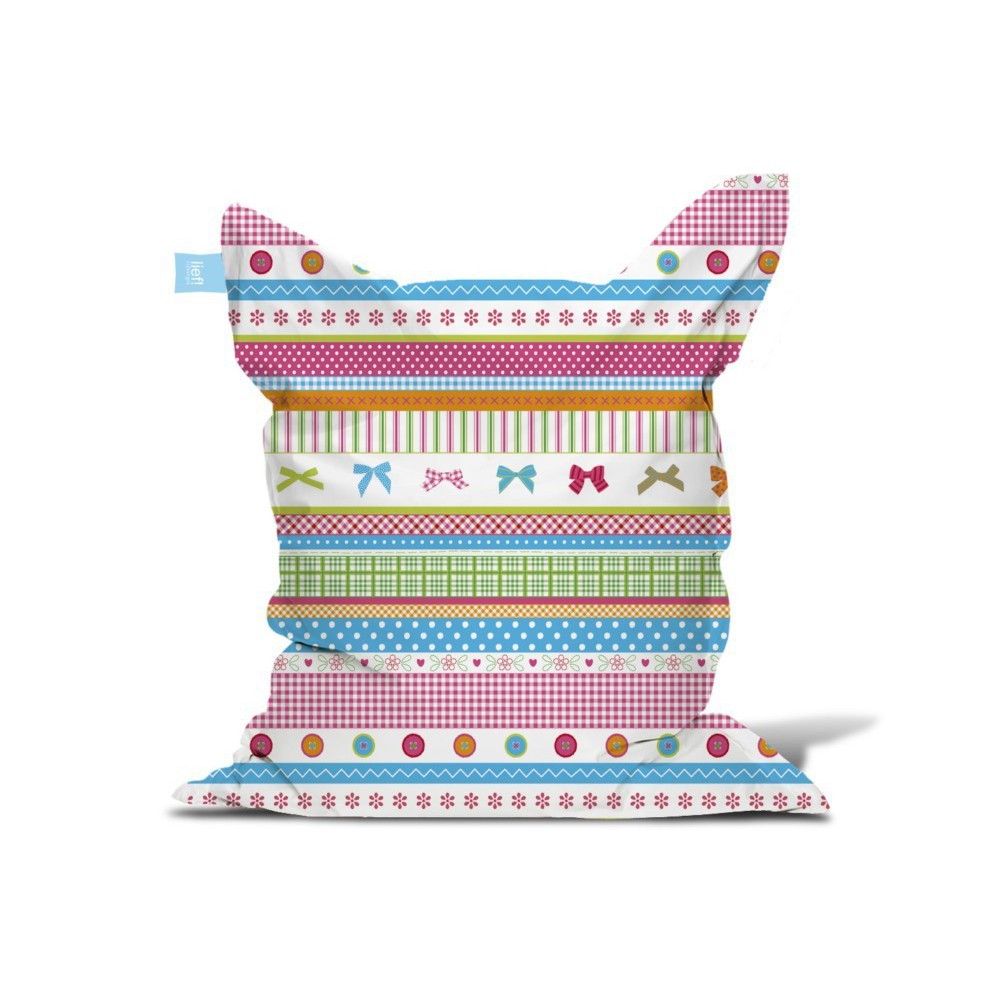 Pouf multicolore Pouf multicolore
