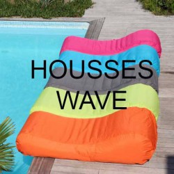 Housse pour pouf piscine WAVE