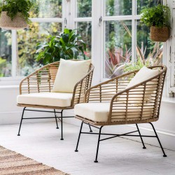 Fauteuil extérieur bambou
