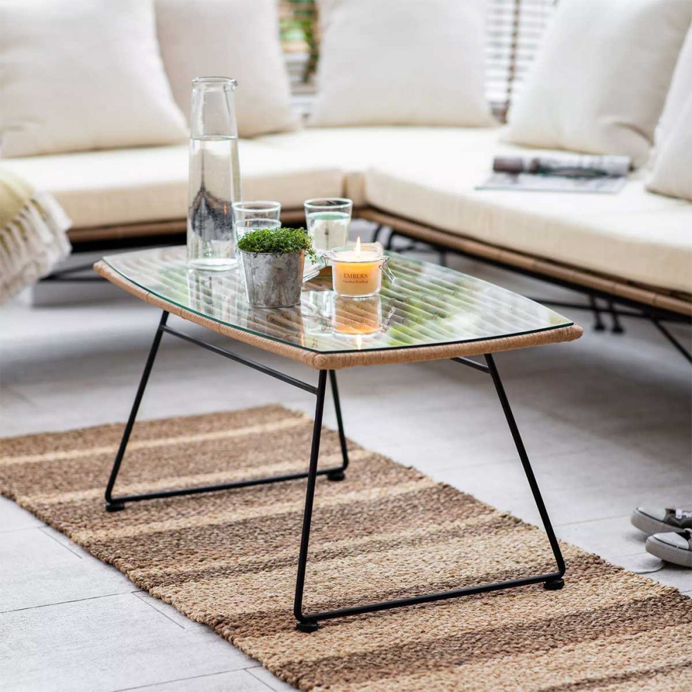 Table basse extérieur bambou Table basse extérieur bambou