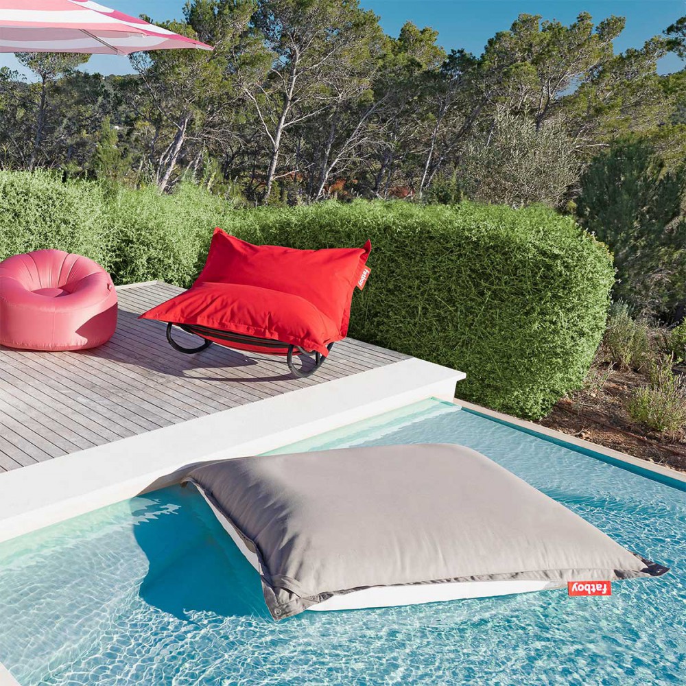 Pouf piscine Fatboy Floatzac rouge