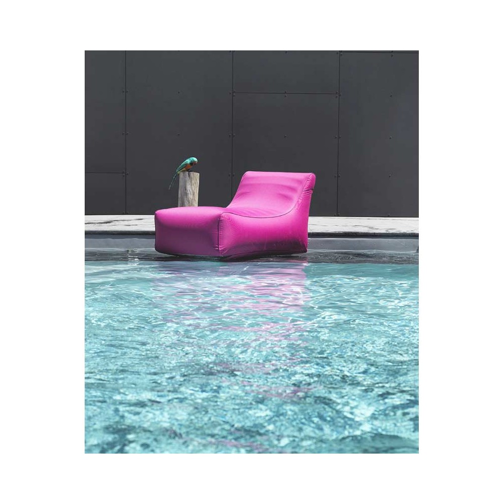 Fauteuil pour piscine rose fuchsia en vente sur PoufDesign