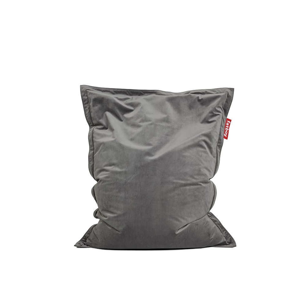 Pouf Original Slim Velvet taupe Pouf Original Slim Velvet taupe