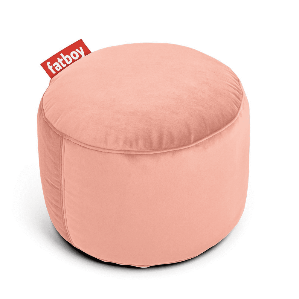 Pouf Point Velvet rose Pouf Point Velvet rose