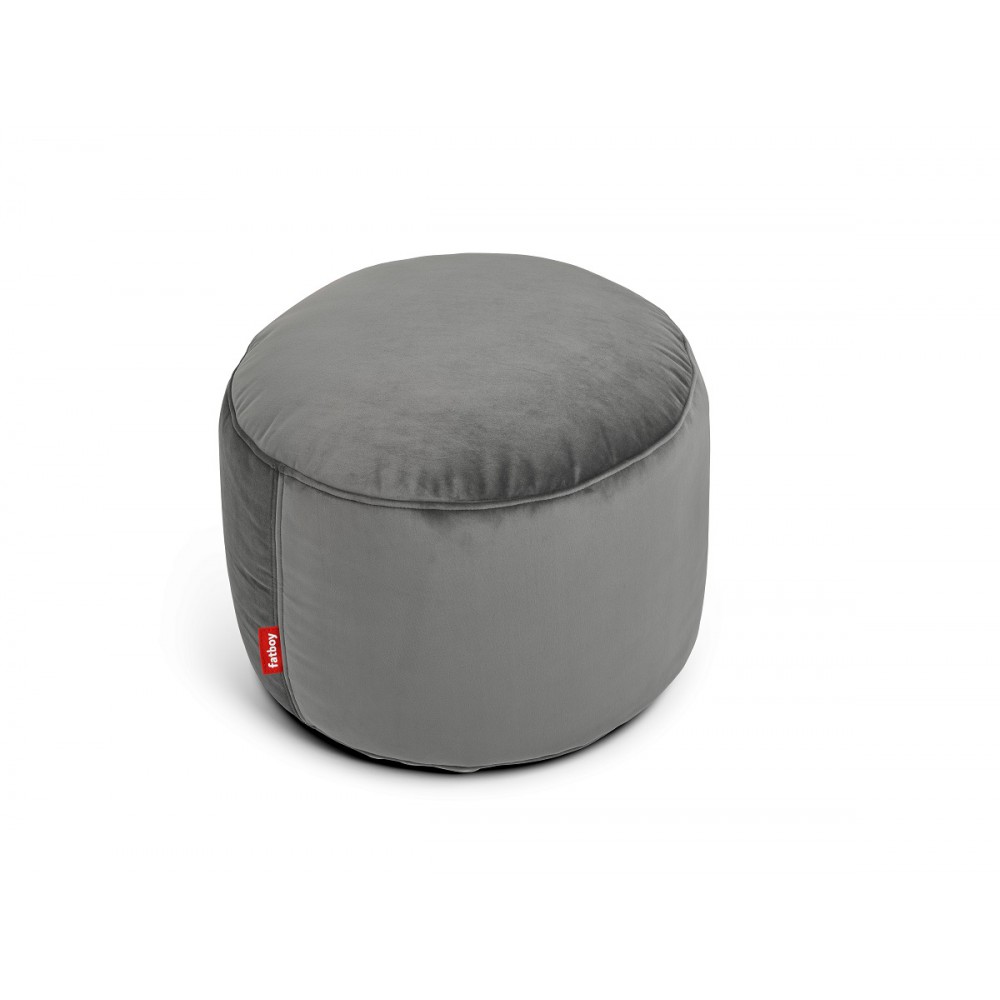 Pouf Point Velvet taupe Pouf Point Velvet taupe