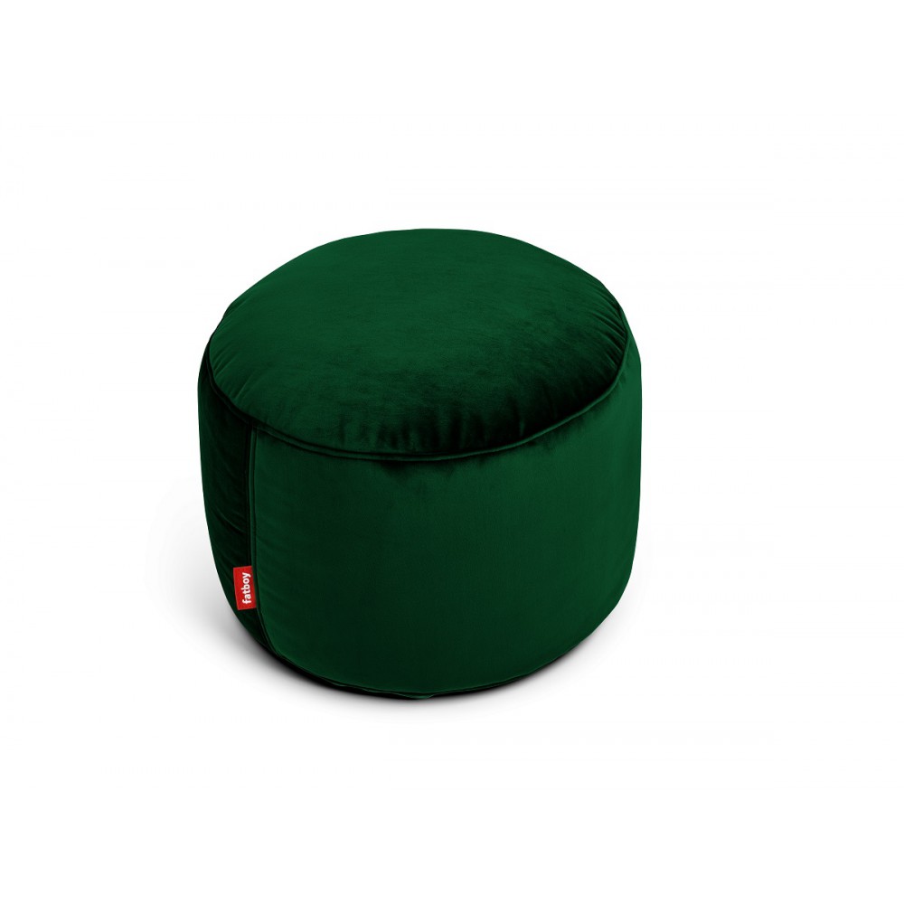 Pouf Point Velvet vert Pouf Point Velvet vert