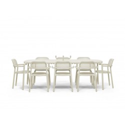 table jardin beige